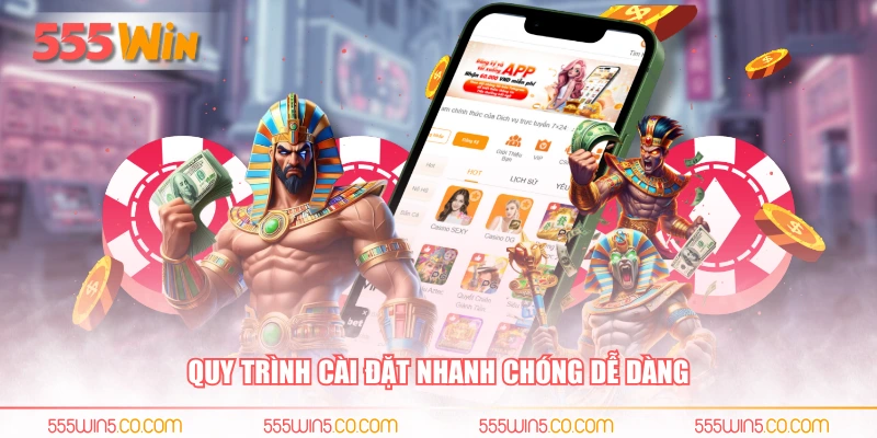 Quy trình cài đặt nhanh chóng dễ dàng